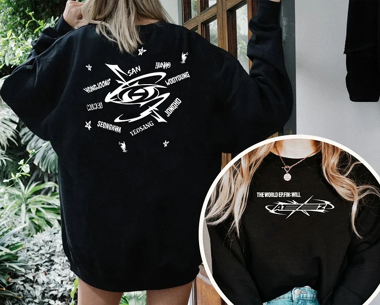 ATEEZ The World Ep.Fin Will Sweatshirt officialateezshop