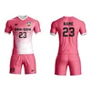 2025 Barcelo Retro Soccer Wear Unisex Football Jersey Set OEM Service for Adults From Thailand Soccer Uniform Factory Sales