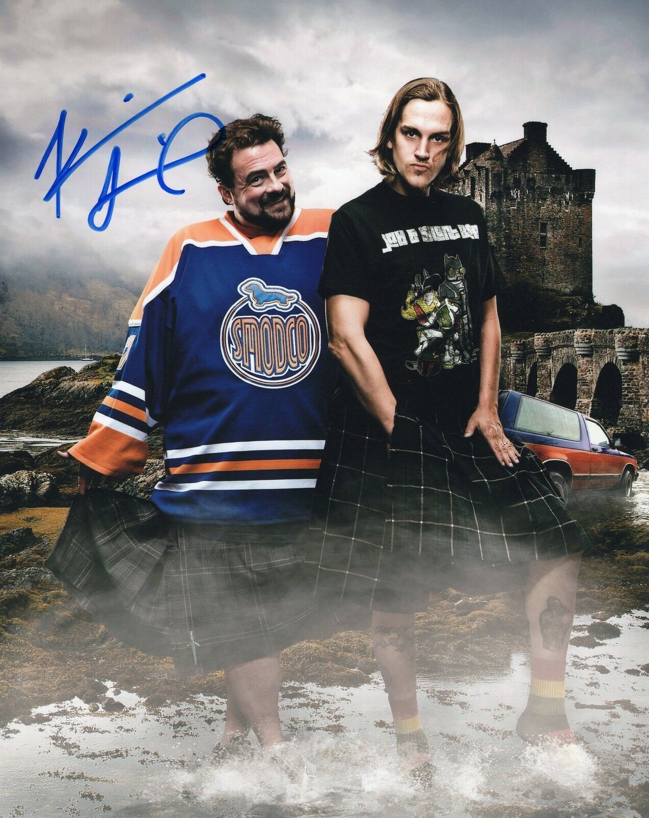 Kevin Smith Jay and Silent Bob Clerks Mallrats Signed 8x10 Photo Poster painting w/COA #11