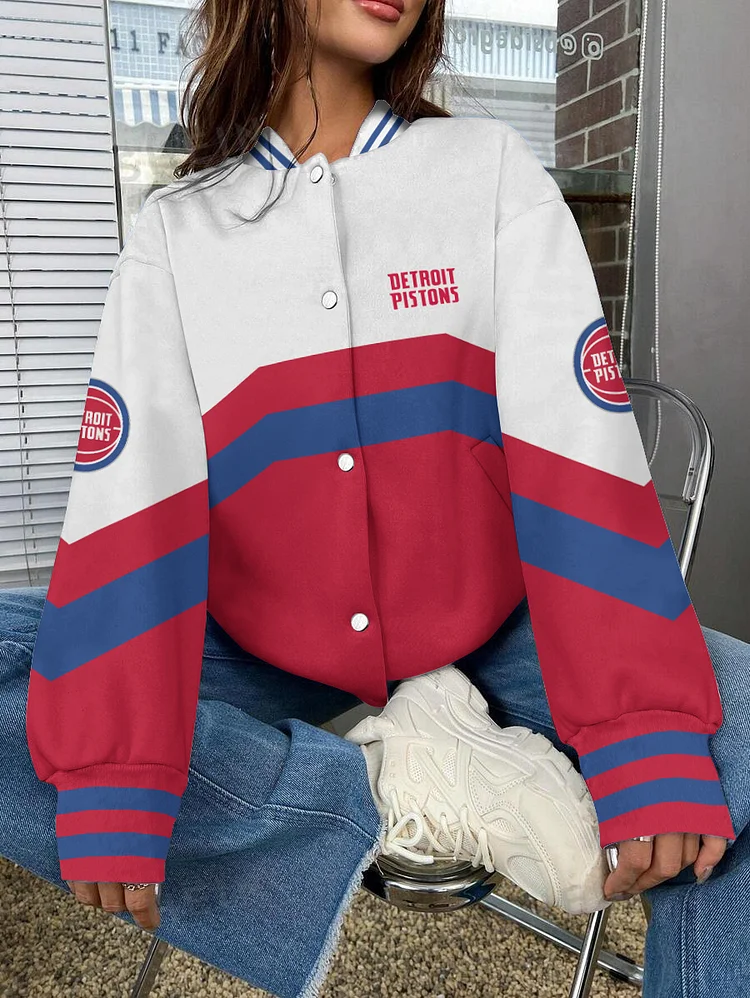 Detroit Pistons  Limited Edition Full-Snap Casual Jacket
