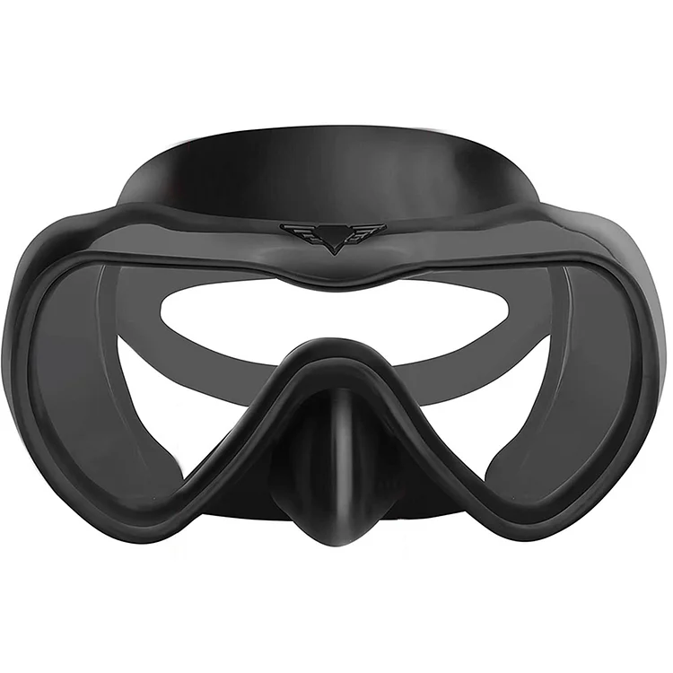Anti fog tempered glass snorkeling mask for swimming, snorkeling and Scuba diving, professional adult snorkeling equipment