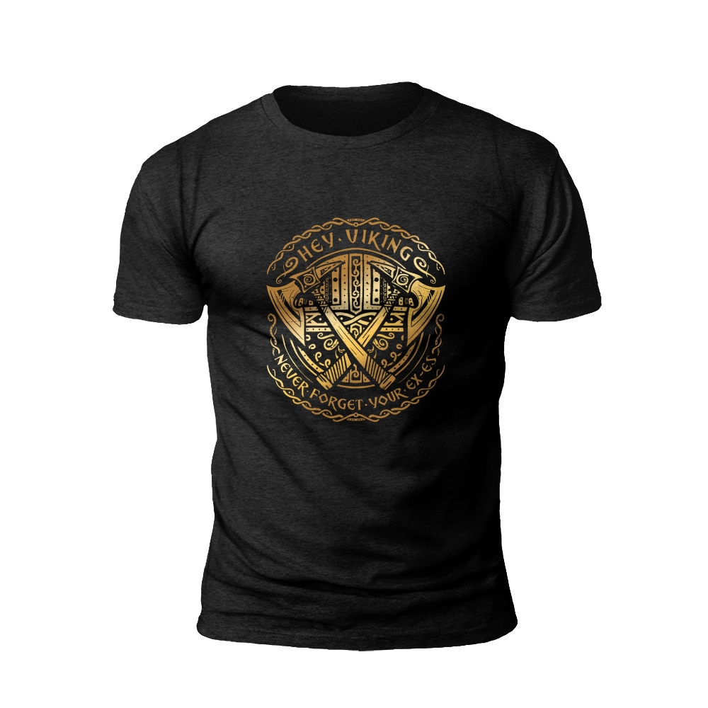Honor Your Heritage: The 'Hey Viking' T-Shirt