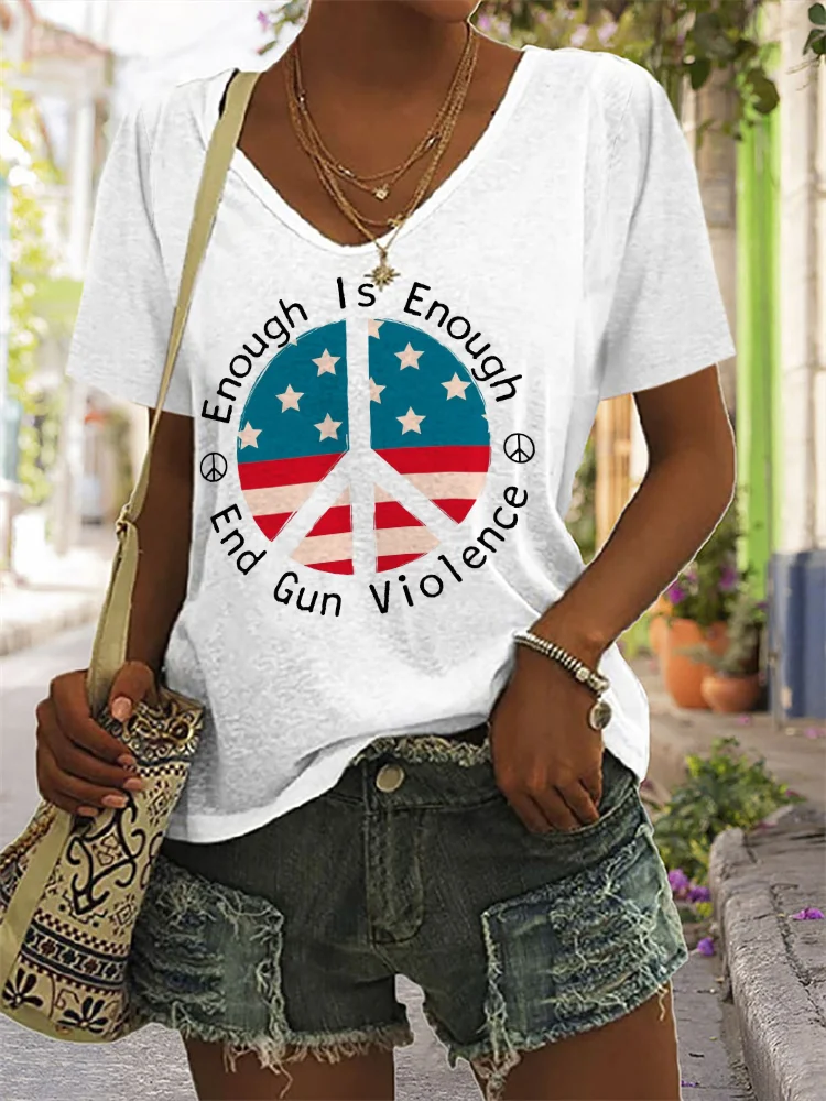 Wearshes Enough Is Enough End Gun Violence T Shirt