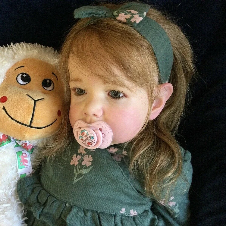[Heartbeat💖 & Sound🔊] 20''Lifelike Reborn Baby Doll Gifts Sabrina