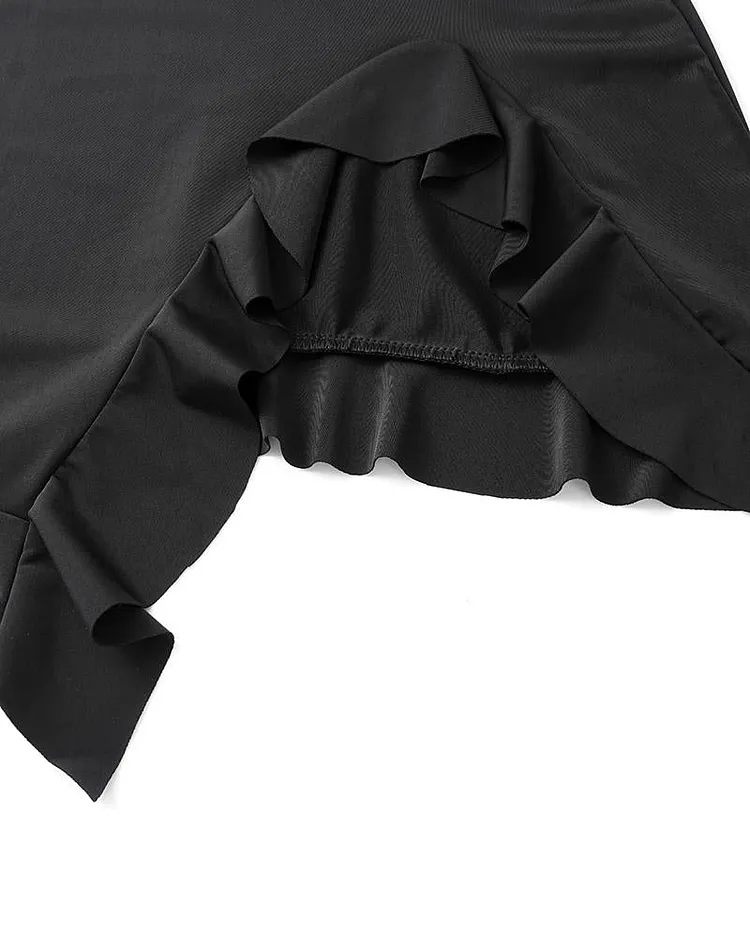 asymmetrical cami dress Women's Ruched Side Asymmetrical Strappy V Neck Bodycon Cami Dress