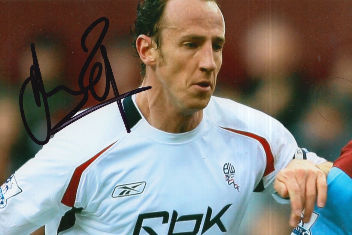 BOLTON WANDERERS HAND SIGNED ANDY O'BRIEN 6X4 Photo Poster painting 1.