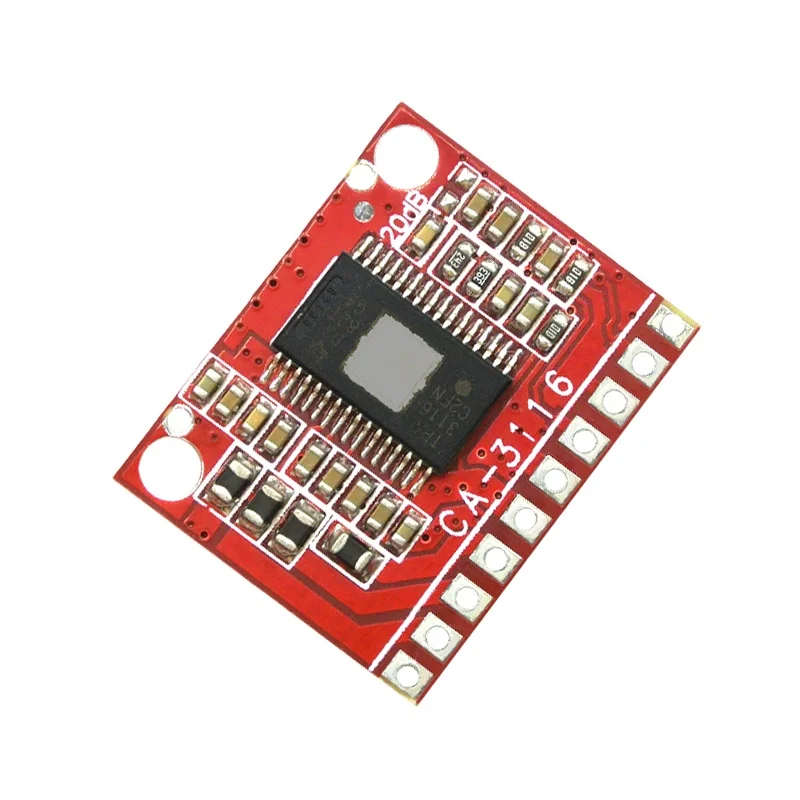 digital power amplifier board 50W+50W DC 5V 12V 24V dual channel TPA3116d2 audio stereo module amplifier board