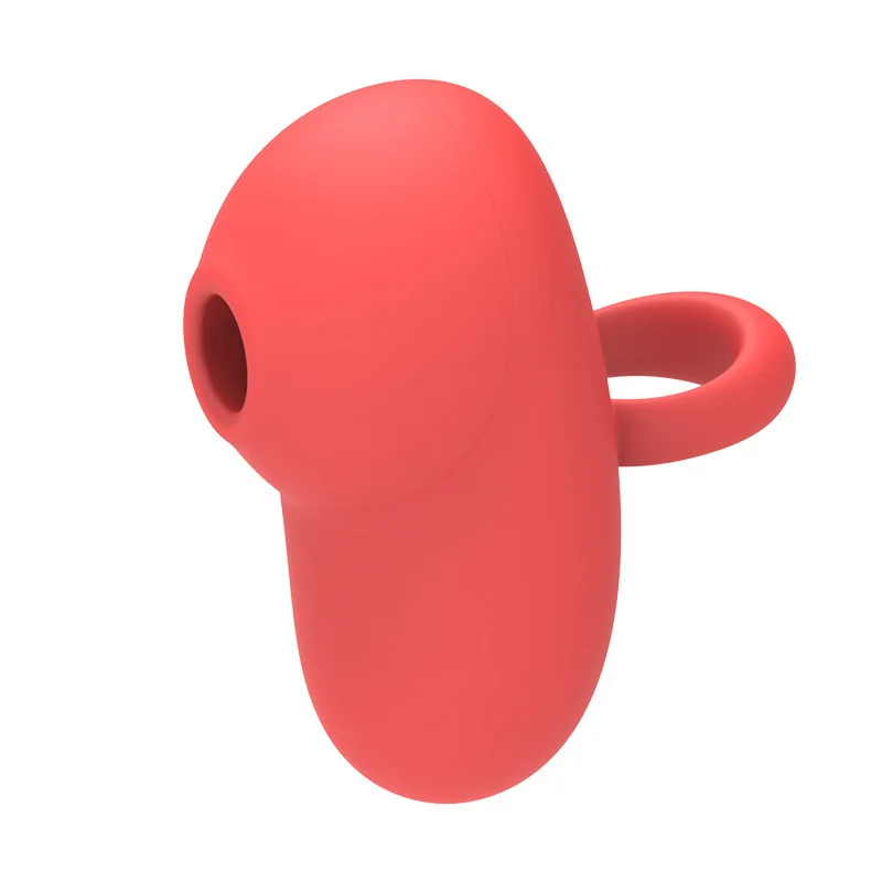 Bee Sucking Finger Vibrator Nipple Clit Stimulation Massager - Rose Toy
