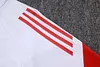 Joyfball 2025/2026 Ajax Half-Pull Training Suit White Football Shirt 1:1 Thai Quality