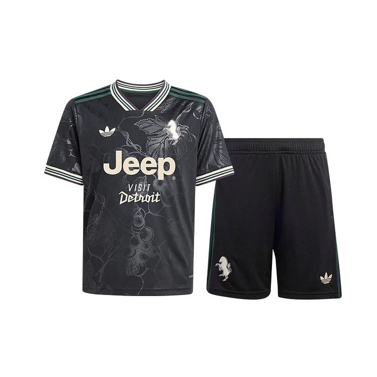 Kids  Juventus 25/26 Third Jersey Football Kit【With sponsor】