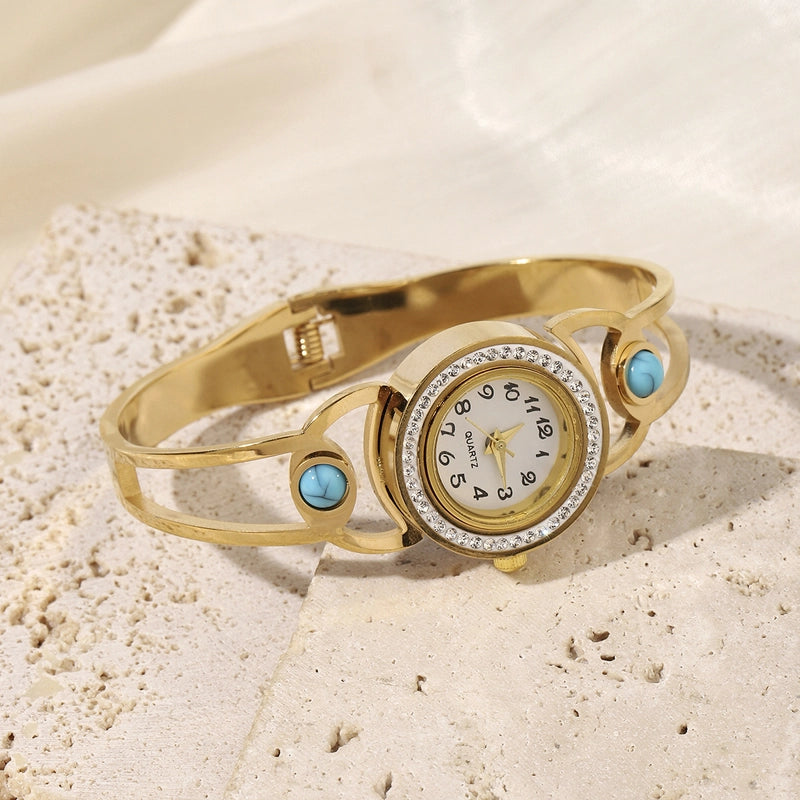 Elegant Solid Color Quartz Women’s Watches