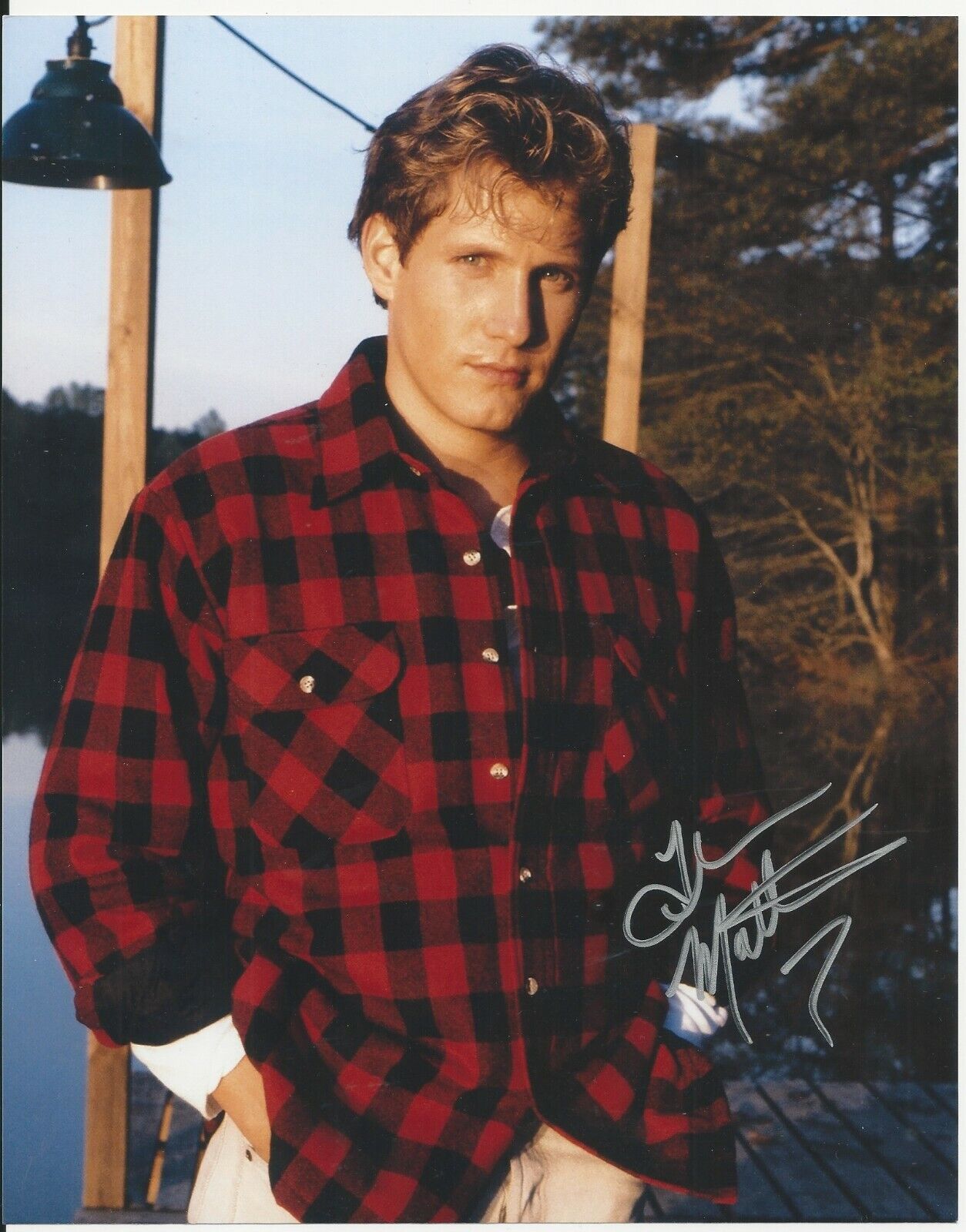 Thom Mathews - Friday the 13th signed Photo Poster painting