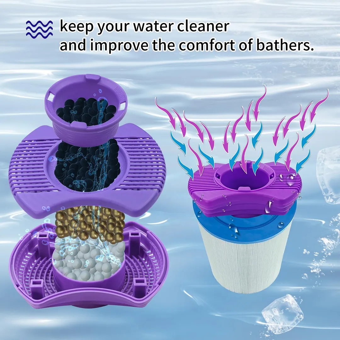 Spa Filter With Rocks Hot Tub Spa Mineral Filter Cartridge Compatibel with Dimension One Spas ...