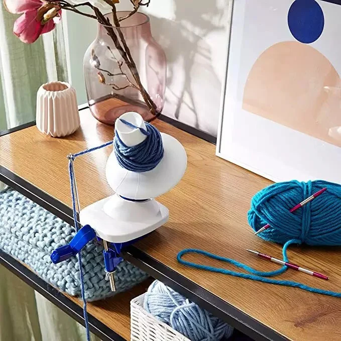 Yarn Ball Winder Hand Operated ,Easy to Set Up and Use