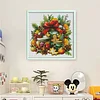 Christmas Cooky-14CT Stamped Cross Stitch 53*53cm/20.87*20.87in tapestrymarket