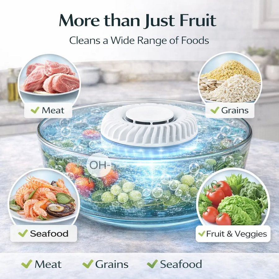 Versatile food washing