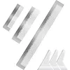 3 St&uuml;ck Diamantmalerei Lineal mit 3 Korrekturwerkzeugen (216 400 800 leere Gitter)