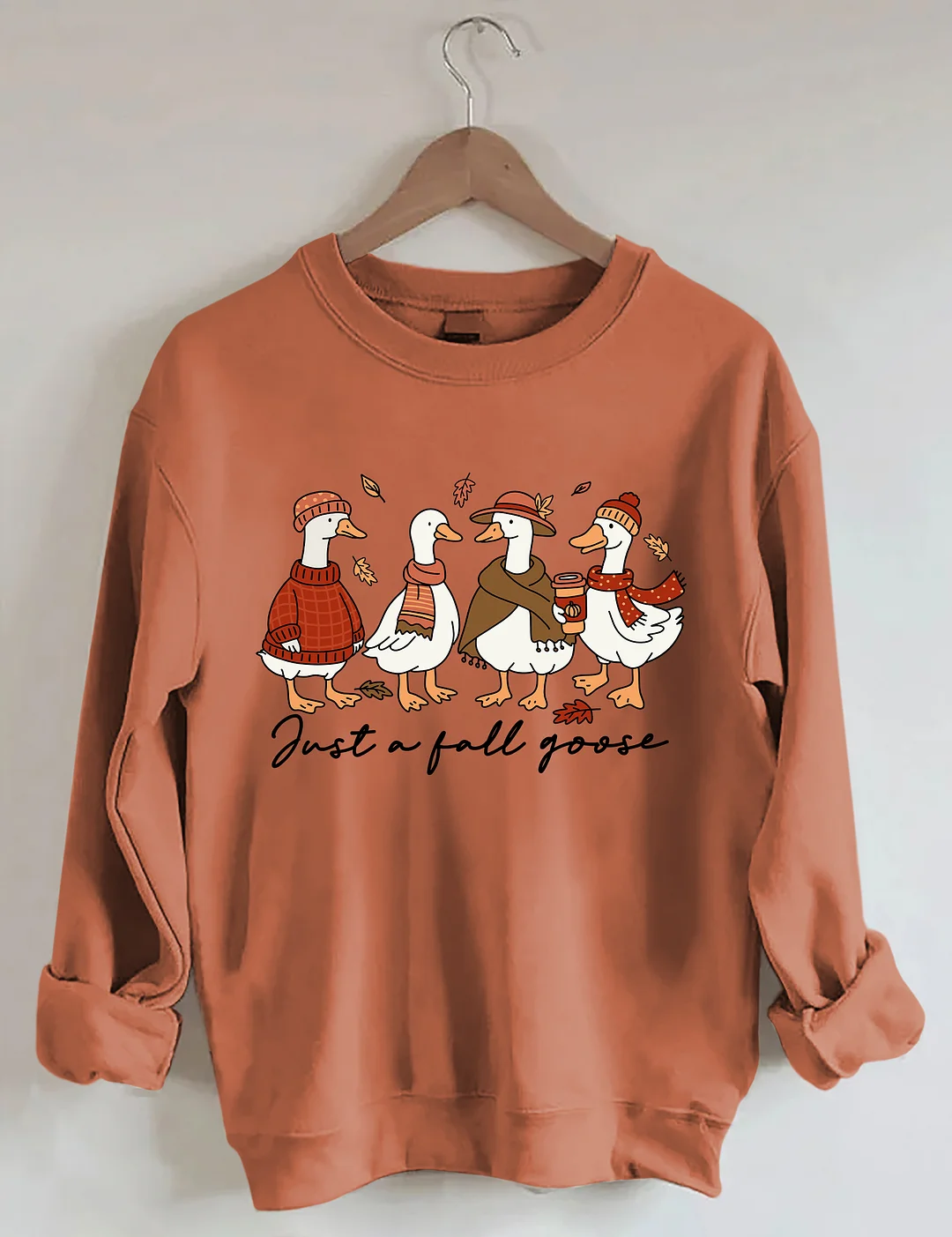 Fall Goose Sweatshirt