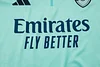 Joyfball 2025/2026 Arsenal Half-Pull Training Suit Light Green Football Shirt 1:1 Thai Quality