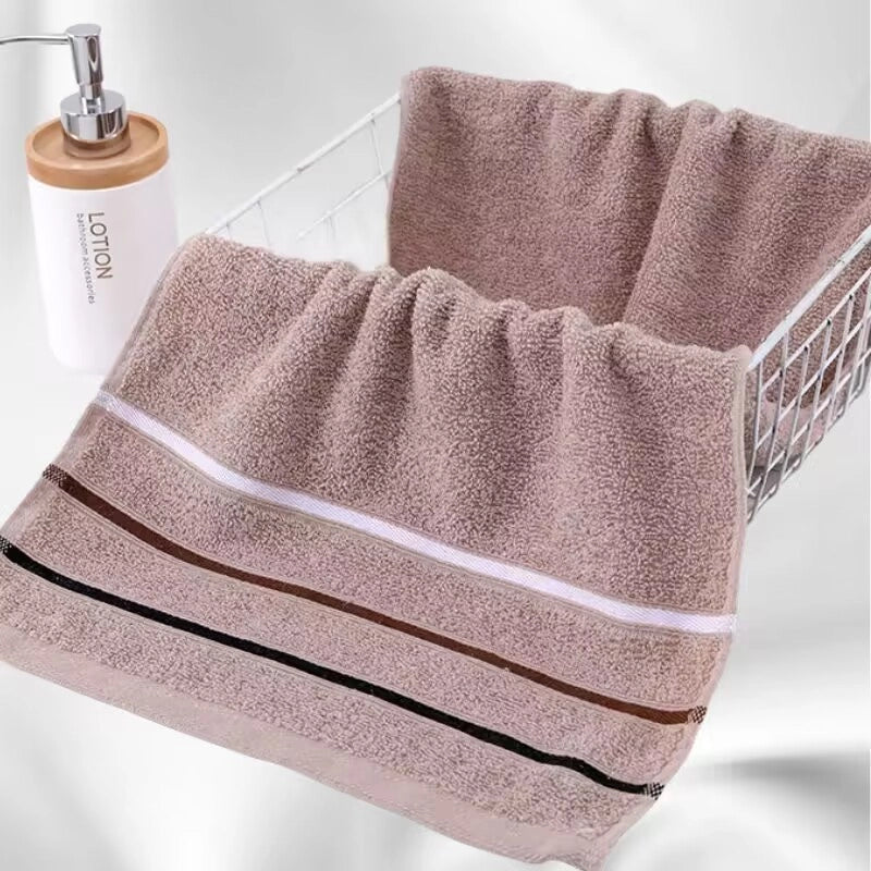 Gaoyang Towel Household Absorbent Dark Cotton Towel Adult Thickened Soft Stall Towel Factory