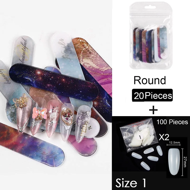 250 PCS Same Size Fake Nails Oval Shape False Nail Tips For Drawing Nail Design Acrylic Full Nails Art Size 0 1 2 3 4 Available-Nail Inspo