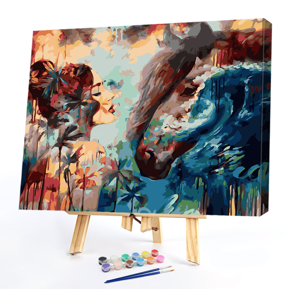 

40x50cm - Paint By Numbers Beauty Horse, 501 Original