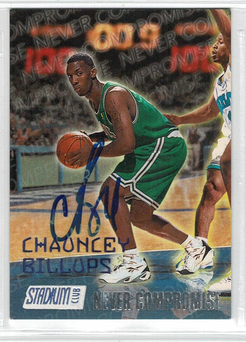 Chauncey Billups signed autographed card! Authentic! 12404