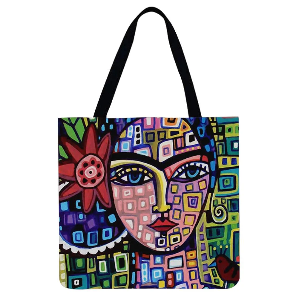 Linen Tote Bag -  Painting