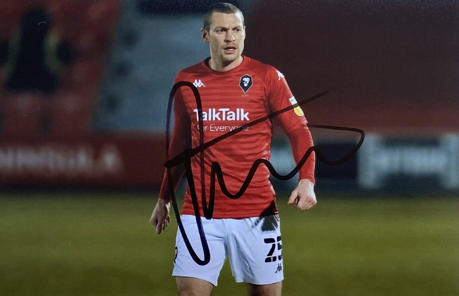 Paul Coutts Genuine Hand Signed Salford City 6X4 Photo Poster painting