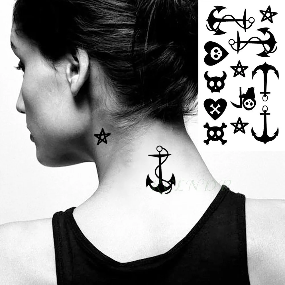 Waterproof Temporary Tattoo Sticker women's sexy fly birds tatoo Water Transfer Flash tatto fake tattoos for girl lady kids