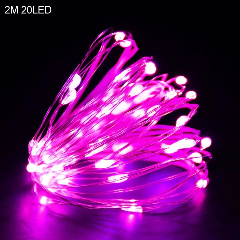 2M 20LED Santa Claus Snowflake LED Light String Christmas Decoration For Home Xmas Tree Ornament 2021 Navidad Kids Gift New Year