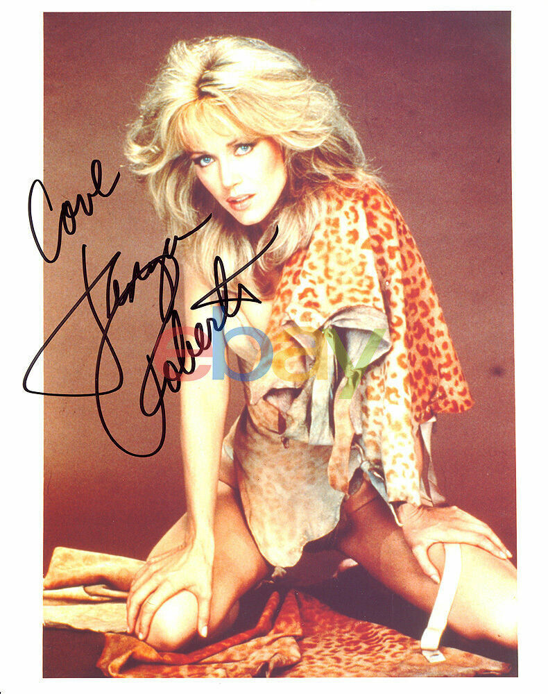 TANYA ROBERTS SHEENA AUTOGRAPHED SIGNED 8X10 IN HOT LEOPARD SUIT reprint