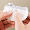 Automatic Fingernail Cutter with LED Nail Polisher Electric Safety Nail Clipper