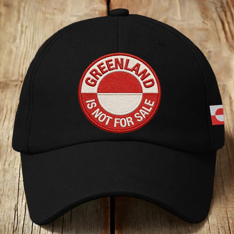 Unisex Greenland Print Baseball Cap artswardrobe