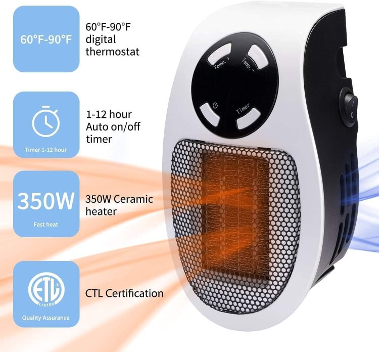 Best Compact Heater Wall Outlet Electric Heater