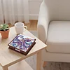 Wooden DIY Octopus Diamond Painting Kit Note Box with 160 Papers for Office Desk