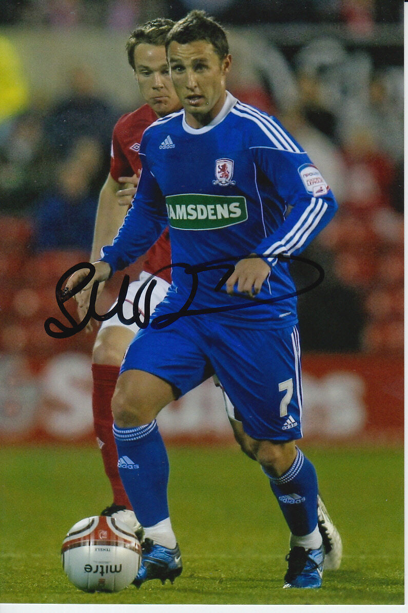 MIDDLESBROUGH HAND SIGNED SCOTT MCDONALD 6X4 Photo Poster painting 1.