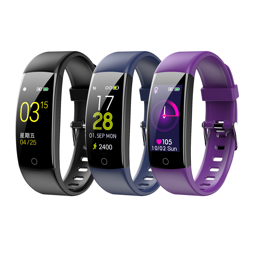 

C30S Smart Wristband Fitness Tracker with Heart Rate Blood Pressure Monitor, Black, 501 Original