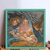 Angel'S Birth-14CT Stamped Cross Stitch 38*38cm/14.96*14.96in tapestrymarket