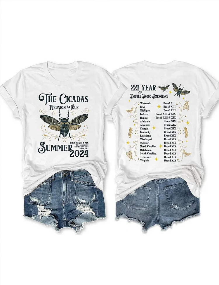 The Cicadas Reunion Tour Graphic Tee