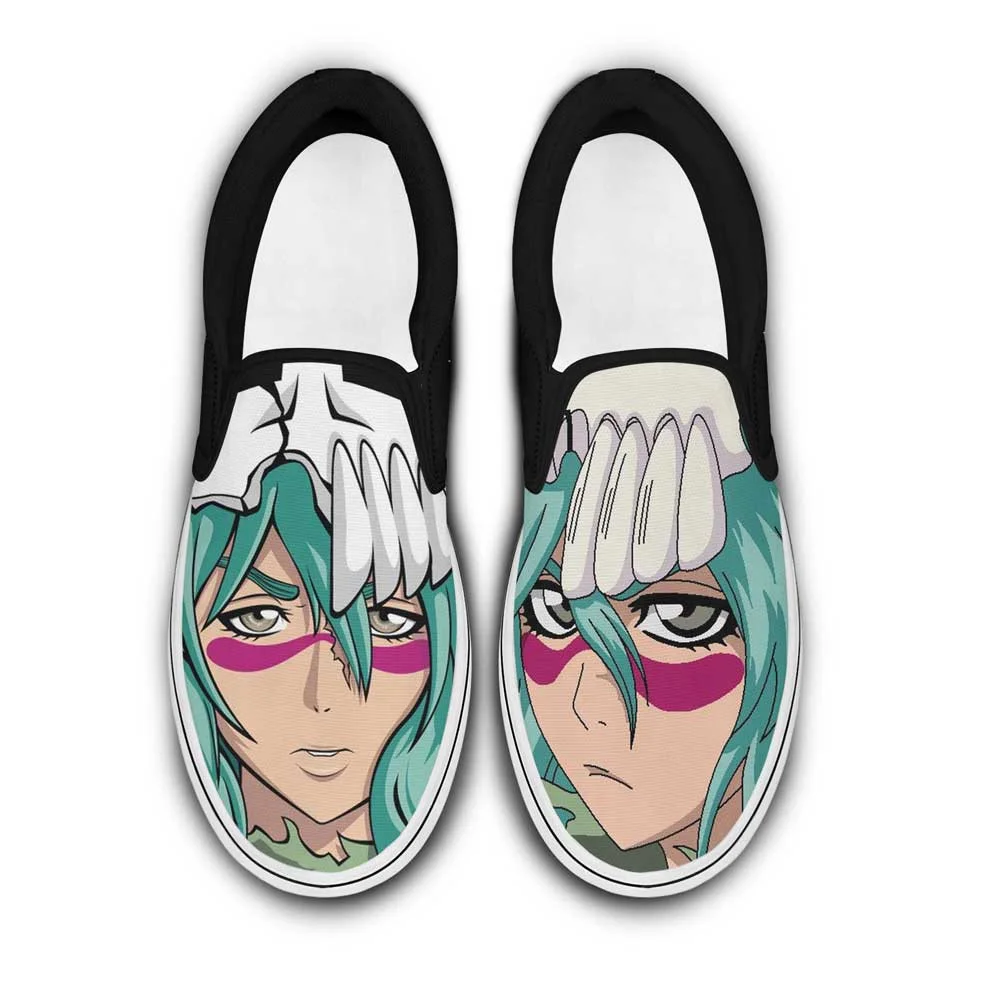 Kingofallstore - Nel tu Slip-On Shoes Canvas Custom Anime Bleach Shoes