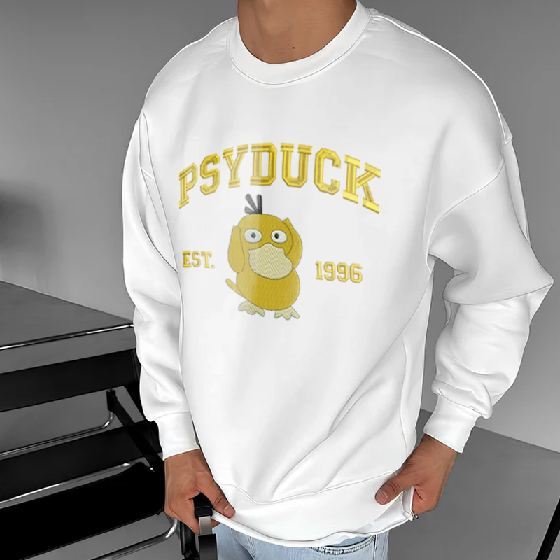 Psyduck Pokémon Printed Sweatshirt