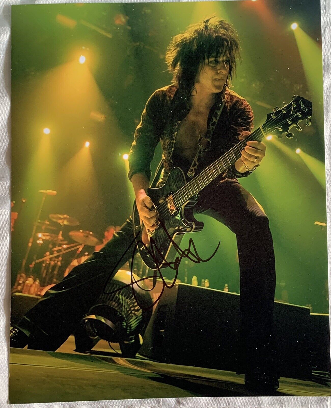 Steve Stevens Signed 8x10 Photo Poster painting Auto Billy Idol Guitarist