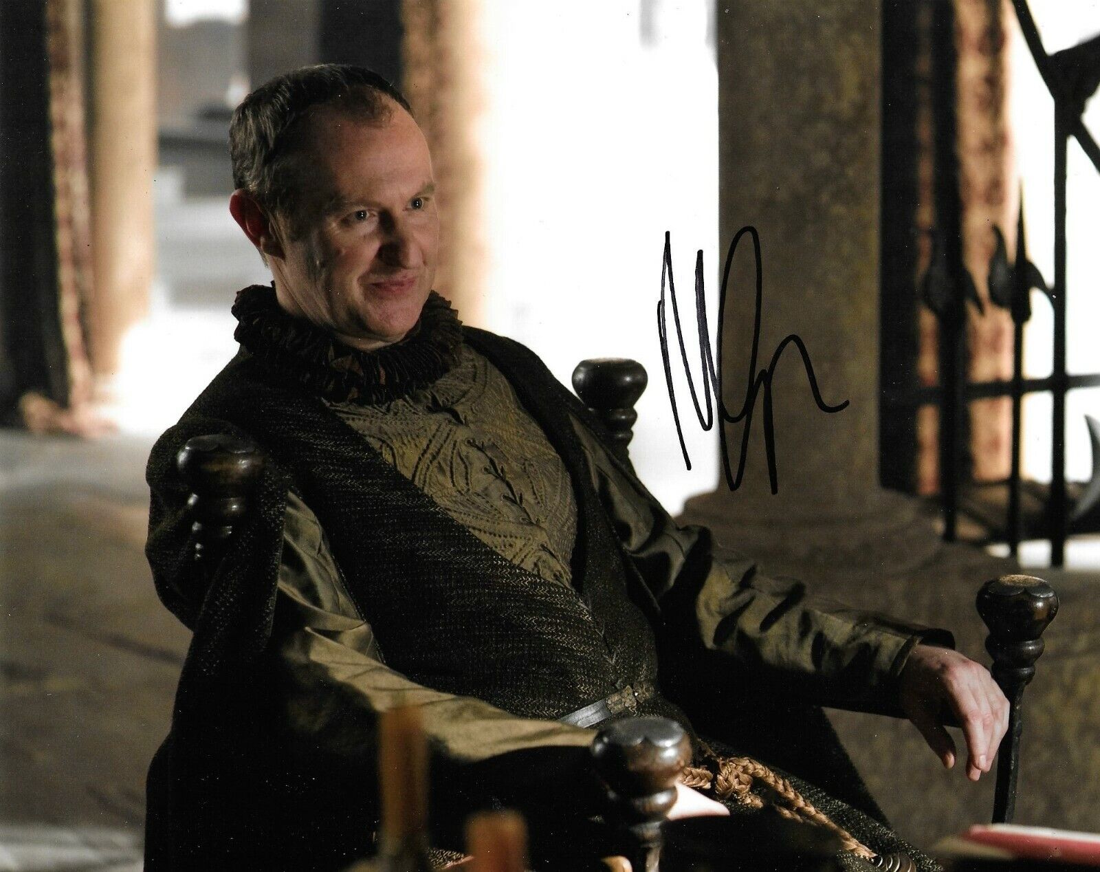 Mark Gatiss Signed Game Of Thrones 10x8 Photo Poster painting AFTAL