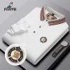 Light business casual polo shirt