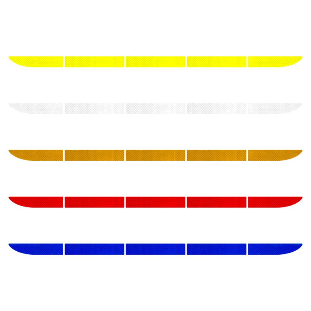 

Car Rear Bumper Reflective Strip Reusable No Trace Warning Tape Sticker, Red, 501 Original