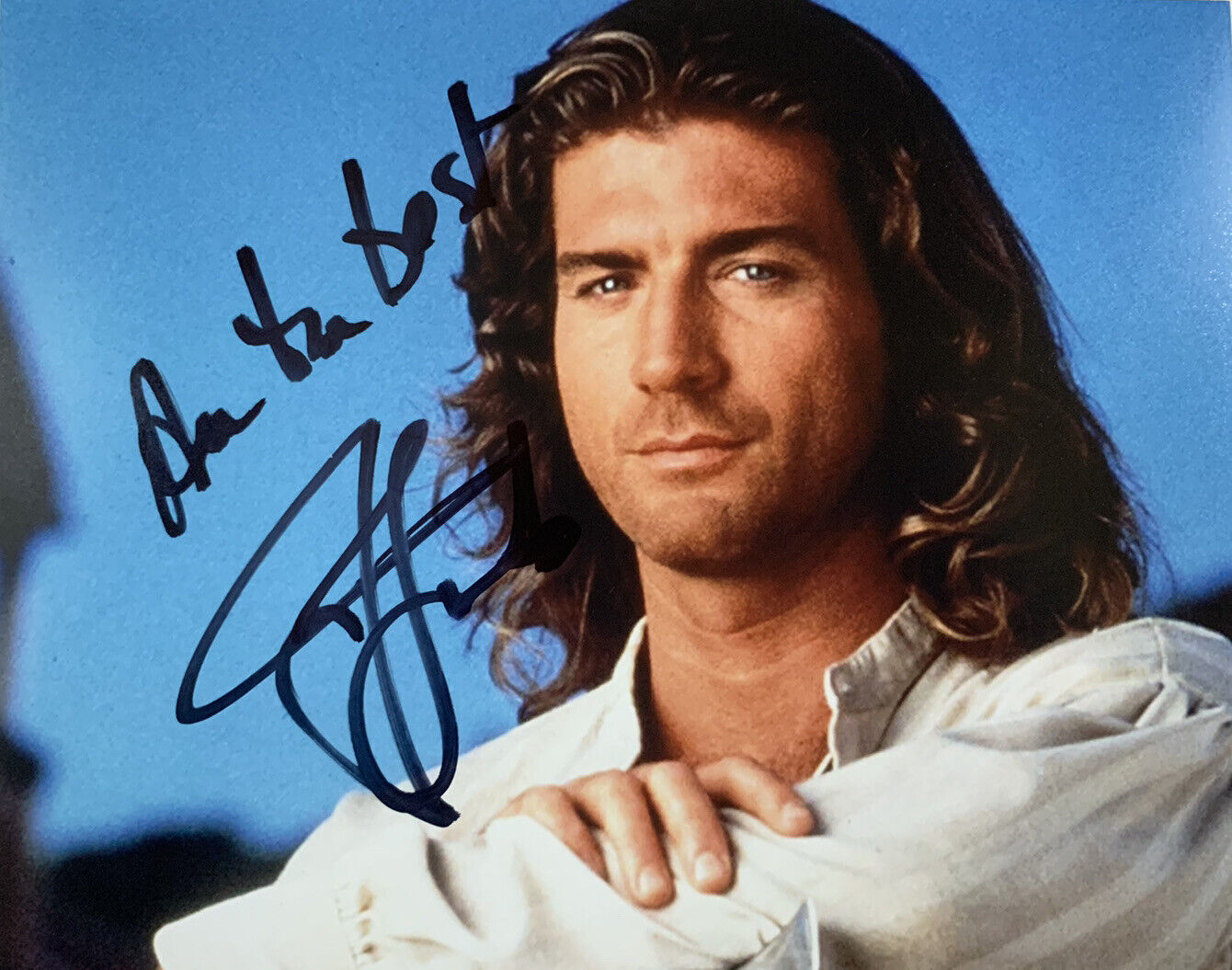 JOE LANDO HAND SIGNED 8x10 Photo Poster painting DR QUINN SULLY AUTOGRAPHED RARE AUTHENTIC