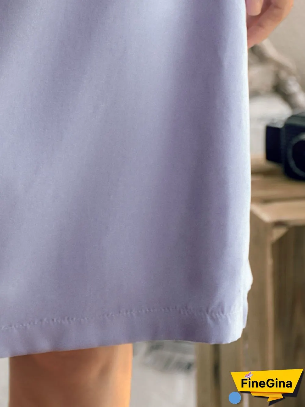 Solid Casual Pockets Skirt