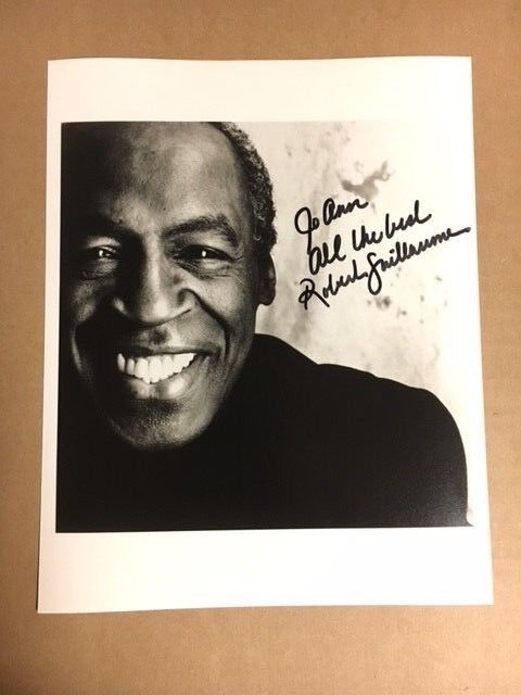 Robert Guillaume Autographed 8x10 Photo Poster painting with Auction House COA