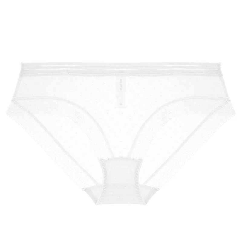 Women's Underwear Sexy Lace Panties Fashion Transparent Panty Low Waist Briefs Dot Sex Underpants Female Plus Size Lingerie